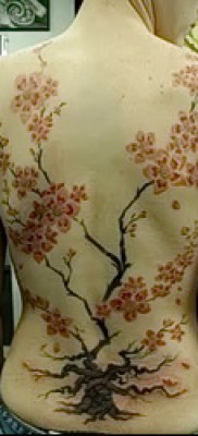 Fotó a fa tetoválásról - rajz a tetováláshoz 09122015 # 165