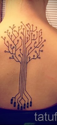 Fotó a fa tetoválásról - rajz a tetováláshoz 09122015 № 160