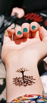 Fotó a fa tetoválásról - rajz a tetováláshoz 09122015 # 158