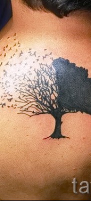 Fotó a fa tetoválásról - rajz a tetováláshoz 09122015 # 157