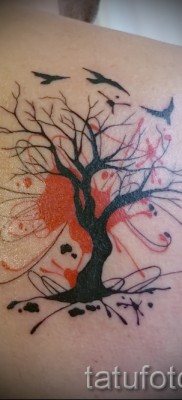 Fotó a fa tetoválásról - rajz a tetováláshoz 09122015 # 151