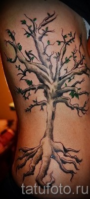 Fotó a fa tetoválásról - rajz a tetováláshoz 09122015 # 148