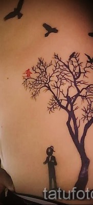 Fotó a fa tetoválásról - rajz a tetováláshoz 09122015 # 137