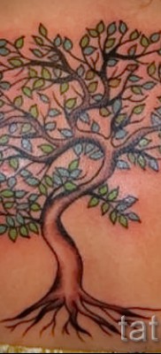 Fotó a fa tetoválásról - rajz a tetováláshoz 09122015 # 134