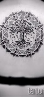 Fotó a fa tetoválásról - rajz a tetováláshoz 09122015 # 129