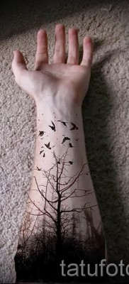 Fotó a fa tetoválásról - rajz a tetováláshoz 09122015 # 128