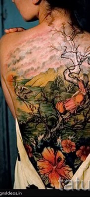 Fotó a fa tetoválásról - rajz a tetováláshoz 09122015 # 115