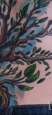 Fotó a fa tetoválásról - rajz a tetováláshoz 09122015 # 114