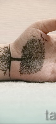 Fotó a fa tetoválásról - rajz a tetováláshoz 09122015 # 108