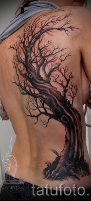 Fotó a fa tetoválásról - rajz a tetováláshoz 09122015 # 105