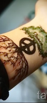 Fotó a fa tetoválásról - rajz a tetováláshoz 09122015 # 104