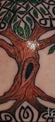 Fotó a fa tetoválásról - rajz a tetováláshoz 09122015 # 098