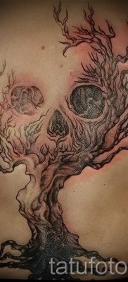 Fotó a fa tetoválásról - rajz a tetováláshoz 09122015 # 095