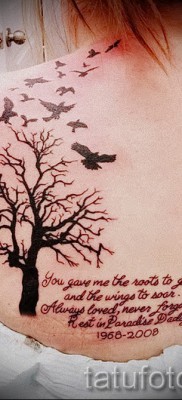 Fotó a fa tetoválásról - rajz a tetováláshoz 09122015 # 094