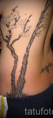 Fotó a fa tetoválásról - rajz a tetováláshoz 09122015 # 086