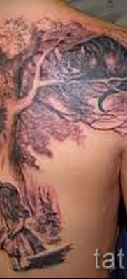 Fotó a fa tetoválásról - rajz a tetováláshoz 09122015 # 083