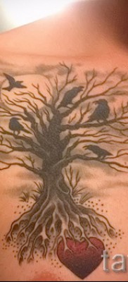 Fotó a fa tetoválásról - rajz a tetováláshoz 09122015 # 082