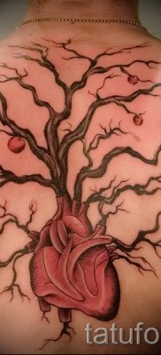 Fotó a fa tetoválásról - rajz a tetováláshoz 09122015 # 081