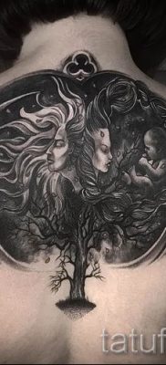 Татуировка дърво на живота снимка за статия за значението на татуировката 49