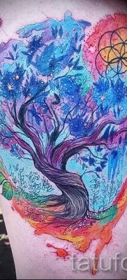 Татуировка дърво на живота снимка за статия за значението на татуировка 40