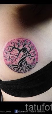 Снимка дърво на живота на татуировка за статия за значението на татуировката 30