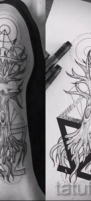 Татуировка дърво на живота снимка за статия за значението на татуировката 23