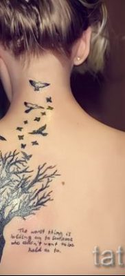 Снимка дърво на живота на татуировка за статия за значението на татуировката 3