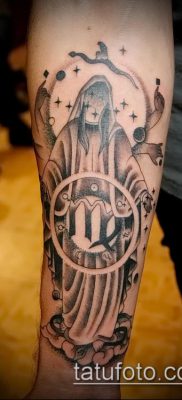 Zdjęcie tatuażu Panna (wartość) - przykład ciekawego projektu tatuażu - 035