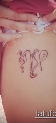 Zdjęcie tatuażu Panny (wartość) - przykład ciekawego rysunku tatuażu - 033