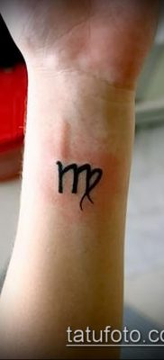 Zdjęcie tatuażu Panna (znaczenie) - przykład ciekawego projektu tatuażu - 027