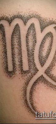 Zdjęcie tatuażu Panna (znaczenie) - przykład ciekawego projektu tatuażu - 026