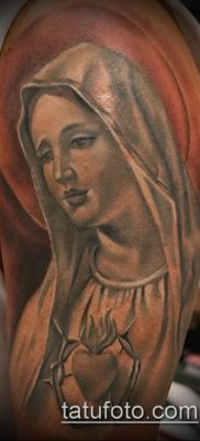 снимка на татуировка Дева Мария (стойност) - пример за интересна рисунка на татуировка - 116