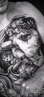 снимка на татуировка Дева Мария (значение) - пример за интересен дизайн на татуировка - 049