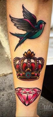 диамантена татуировка с корона 02.12.2019 №065 -диамантена татуировка с корона-