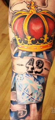 диамантена татуировка с корона 02.12.2019 №037 -диамантена татуировка с корона-