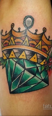 диамантена татуировка с корона 02.12.2019 №035 -диамантена татуировка с корона-