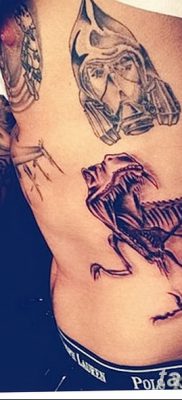 снимка на татуировка на динозавър от 18.08.2017 г. №112 - Татуировка на динозавър_