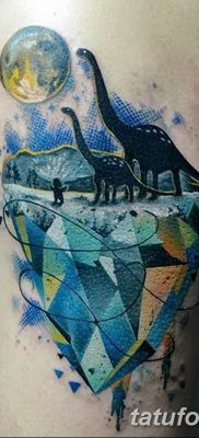 снимка на татуировка на динозавър от 18.08.2017 г. №115 - Татуировка на динозавър_