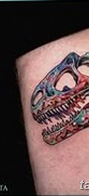 снимка на татуировка на динозавър от 18.08.2017 г. №129 - Татуировка на динозавър_