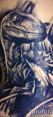 снимка на татуировка на динозавър от 18.08.2017 г. №131 - татуировка на динозавър_