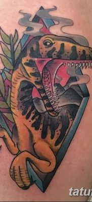снимка на татуировка на динозавър от 18.08.2017 г. №139 - Татуировка на динозавър_
