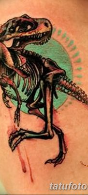 снимка на татуировка на динозавър от 18.08.2017 г. №146 - Татуировка на динозавър_