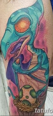 снимка на татуировка на динозавър от 18.08.2017 г. №149 - Татуировка на динозавър_