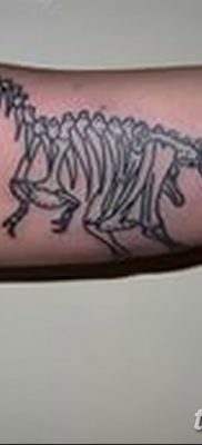 снимка на татуировка на динозавър от 18.08.2017 г. №154 - Татуировка на динозавър_