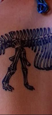 снимка на татуировка на динозавър от 18.08.2017 г. №156 - Татуировка на динозавър_
