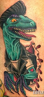 снимка на татуировка на динозавър от 18.08.2017 г. №158 - Татуировка на динозавър_