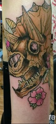 снимка на татуировка на динозавър от 18.08.2017 г. №160 - Татуировка на динозавър_