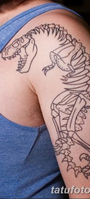 снимка на татуировка на динозавър от 18.08.2017 г. №163 - Татуировка на динозавър_