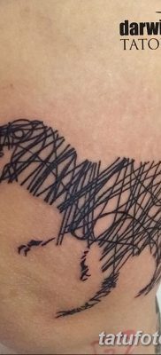 снимка на татуировка на динозавър от 18.08.2017 г. №164 - Татуировка на динозавър_