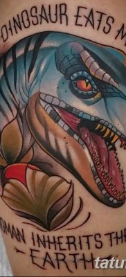 снимка на татуировка на динозавър от 18.08.2017 г. №182 - Татуировка на динозавър_